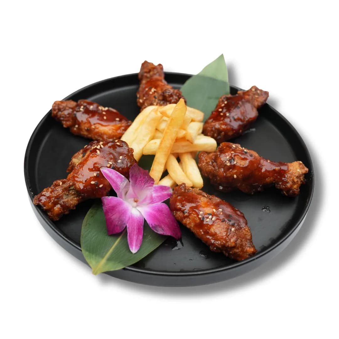 Alitas barbecue
