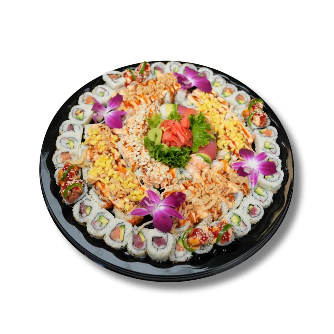 Asahi sushi platter 100 pcs