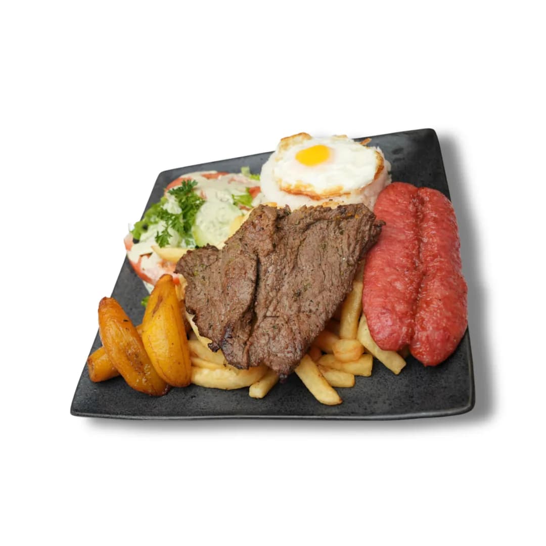 Bistec a lo Pobre