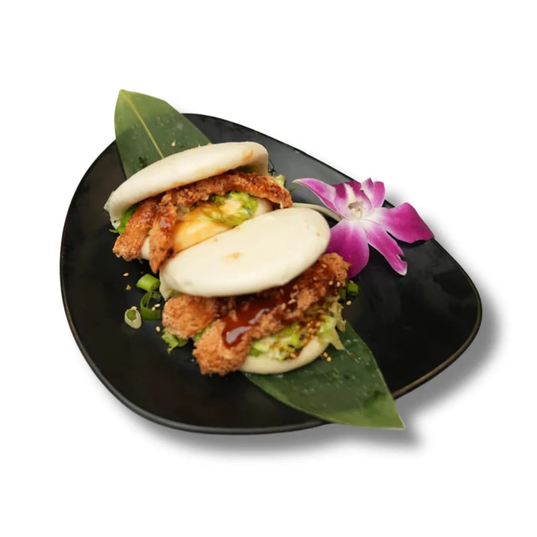 Salmon bao (2 pcs)
