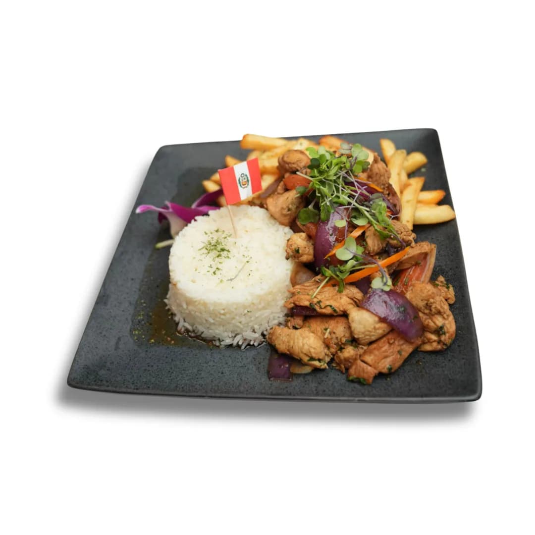 Saltado de pollo