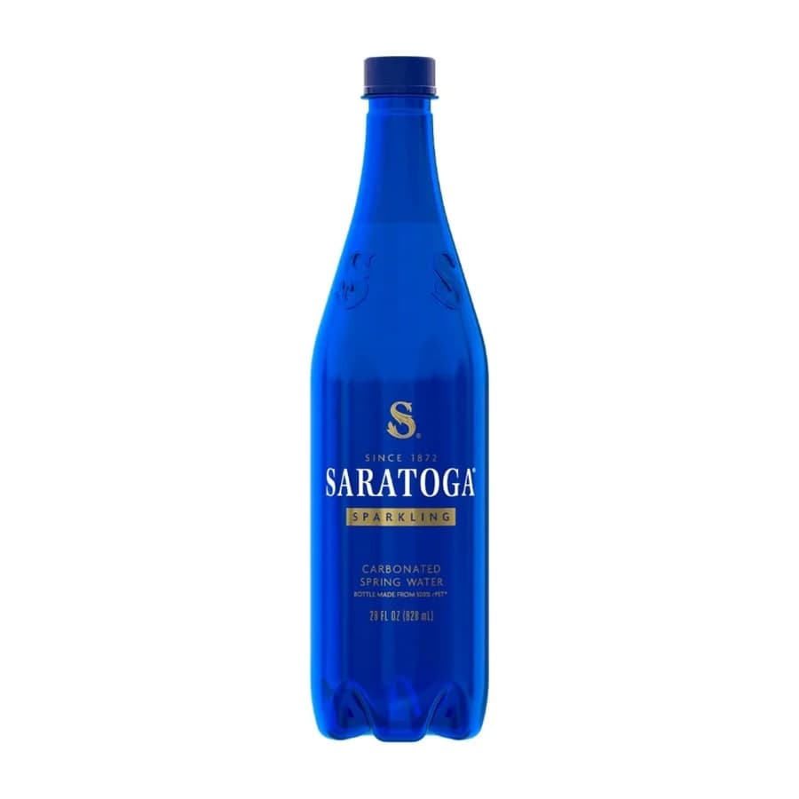 Saratoga sparkling water